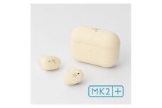 完全ワイヤレスイヤホン ag COTSUBU MK2+ LEMON 小さい/軽い/ オートペアリング/ 片耳モード/マイク/通話/IPX4