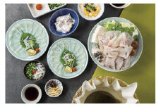【とらふぐ亭】泳ぎとらふぐセットお食事券＜4名様分＞【国産高級とらふぐ使用】