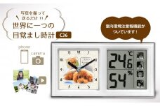 【C36】写真で作る・オリジナル記念品時計／熱中症・インフルエンザ等の発生しやすい環境時に注意報を表示
