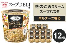 「スープDELI（R）」ポルチーニ香るきのこのクリームスープパスタ　12個