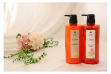 芥川バースクリニック監修　アロマ香る　Claireハーバルシャンプー＆トリートメントセット（600ml/600g)