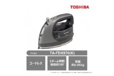 東芝 アイロン コードレス パワフルスチーム TA-FDX970(K)