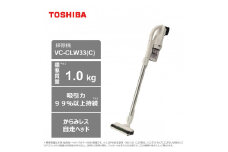 東芝 掃除機 コードレス 標準質量1.0Kg VC-CLW33(C)