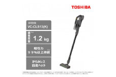 東芝 掃除機 コードレス 標準質量1.2Kg VC-CLS13(K)
