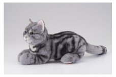 川崎市のロボットメーカーが作る、シニア向けペットの代理ロボット！なでなでねこちゃんEXシリーズ　（アメショー）