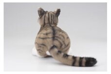 川崎市のロボットメーカーが作る、シニア向けペットの代理ロボット！なでなでねこちゃんEXシリーズ（キジトラ）