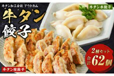 牛タン加工会社　アウトカム　牛タン餃子２種セット