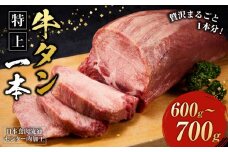 日本食肉流通センター内加工　特上　牛タン一本（600～700g）