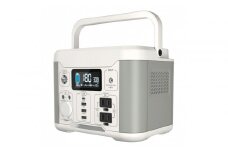 ポータブル電源300W／288Wh／80000mAh（3.6V換算）大容量リチウムイオンバッテリー　ホワイトとグレーのツートンカラー