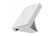 急速充電対応モバイルバッテリー 10000mAh MagSafe対応 ワイヤレス充電器【ホワイト】