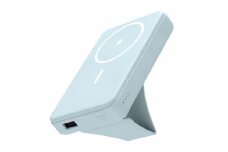急速充電対応モバイルバッテリー 10000mAh MagSafe対応 ワイヤレス充電器【ベビーブルー】
