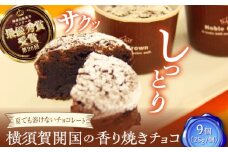 横須賀開国の香り焼きチョコ 1個25g×9個 ダークチョコ チョコレート菓子 焼き菓子 横須賀 土産 デザート ご当地スイーツ【カシュカシュ洋菓子店】 [AKCG003]