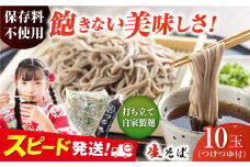 船食製麺の生そば約120g×10玉セット 自家製つけつゆ付き 蕎麦 ソバ ざるそば 生麺 細麺 横須賀 年越しそば【有限会社 船食製麺】 [AKAL001] 7000円 7千円
