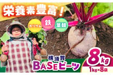 横須賀BASEビーツ 8kg（1kg×8袋）【ゆり子ファーム】 [AKCR001]