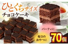 チョコケーキ  チョコレートケーキ チョコ ケーキ けーき 洋菓子 カットケーキ こども ひとくちサイズ たっぷり パーティ 人気 カット済【ファミール製菓株式会社】 [AKCI004]