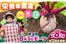 【全12回定期便】横須賀BASEビーツ 8kg（1kg×8袋）【ゆり子ファーム】 [AKCR009]