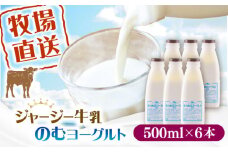 飲むヨーグルト ヨーグルト 牛乳 冷蔵 冷蔵配送 飲み物 人気 6本セット【よこすか関口牧場】 [AKGN004]