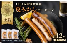 夏みかんソーセージ 3pc 【有限会社横須賀松坂屋】 [AKCY010]