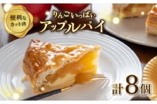 りんごいっぱいアップルパイ 計8個（4個×2箱）【ファミール製菓株式会社】 [AKCI027]