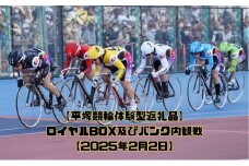 【平塚競輪体験型返礼品】ロイヤルBOX及びバンク内観戦【2025年2月2日】