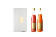 湘南ポモロンレッド＆ゴールド　プレミアム ジュースセット（500g×各1本）ギフトボックス入り