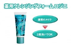 お肌に優しい洗顔【カプレーブ 薬用 クレンジングフォーム ロジエ】ビタミンＥ配合 お肌のハリツヤ 100g