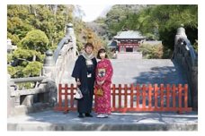 鎌倉で着物の写真撮影を楽しむ。着物レンタル&屋外撮影プラン