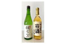 鎌倉酒販協同組合「かまくら梅酒と吟醸鎌倉栞 2本セット」