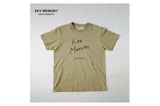 【2サイズ】KEYMEMORY かまくらロゴＴシャツ　BEIGE