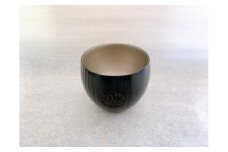 鎌倉彫　倶利カップ　黒