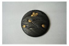 鎌倉彫博古堂　小鏡「流水桜」