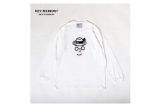 《3》メンズXL　麦わらロングTシャツ　White