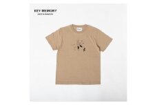 《1》レディースL・メンズS～M　ミュージックTシャツ　BEIGE