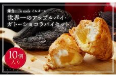 世界一のアップルパイ・ガトーショコラパイセット10個入り ｜ アップルパイ ガトーショコラ りんご 林檎 アップル パイ ガトーショコラパイ スイーツ デザート 人気 有名 お菓子 洋菓子 おすすめ プレゼント 贈答 神奈川 鎌倉
