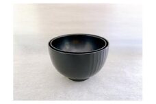 鎌倉彫　入れ子椀セット　黒