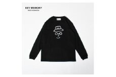 《2》【KEYMEMORY】バケットハットロングTシャツ　BLACK