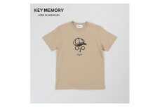 《2》【KEYMEMORY 鎌倉】キャスケットイラストTシャツ BEIGE
