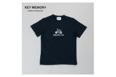 《1》【KEYMEMORY 鎌倉】ルート134イラストTシャツ NAVY