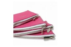MASSTARD -MINIMAL LEATHER POUCH PETIT- PINK