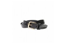 MASSTARD -SADLE LEATHER BELT- BLACK　Size：3