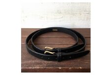 Original leather belt-Black-Short
