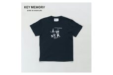 《0》【KEYMEMORY 鎌倉】トラベルイラストTシャツ NAVY