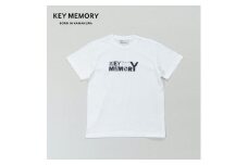 《1》【KEYMEMORY 鎌倉】フラワーロゴTシャツ WHITE