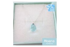 【Crystal Light Blue】タイニードロップネックレス