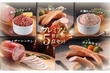 ソーセージ ハム 詰め合わせ 5種 合計960g 国産 豚肉 フランク フランクフルト レバーパテ レバー ればー reba- こんびーふ ソーセージ コンビーフ そーせーじ so-se-ji はむ Ham 尾島肉店 タカギフーズ  神奈川 湘南 藤沢