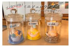 ミニシェルランプ ワークショップ 参加チケット 海 貝殻 ランプ 体験 江の島 江ノ島