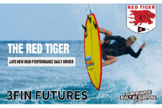 PYZEL SURFBOARDS RED TIGER サーフボード パイゼル 初心者 中級者 サーフィン 藤沢市 江ノ島【Size：5'9"、Width：19 1 /8"、Thickness： 2 5/16"、Volume：27.50L】江の島 江ノ島