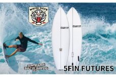 PYZEL SURFBOARDS WHITE TIGER サーフボード パイゼル サーフィン 藤沢市 江ノ島【Size：5'2"、Width：19、Thickness：2 5/16"、Volume：25.50L】江の島 江ノ島