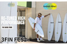 PYZEL SURFBOARDS RADIUS PRIM 3FIN FCS2 パイゼル サーフボード サーフィン【Size：6'4"、Width：20"、Thickness：2 3 /4"、Volume：36.10L】江の島 江ノ島