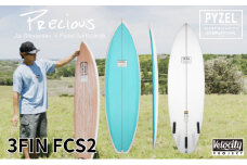 サーフボード パイゼル PYZEL SURFBOARDS PRECIUS 3FIN FCS2 【 Size 5'7" Width 19 1/4" thickness 2 1/4"Volume 28.80L 】 マリンスポーツ 海 神奈川 湘南 藤沢 